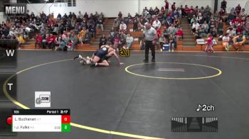 165 lbs Champ. Round 1 - Jordan Fulks, Marian University (IN) vs Landon Buchanan, Indiana Tech