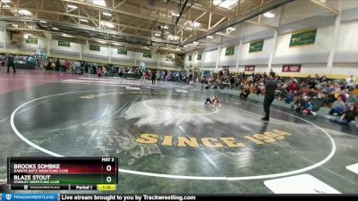 35 lbs Round 4 - Brooks Sombke, Dakota Boyz Wrestling Club vs Blaze Stout, Stanley Wrestling Club