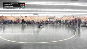 120 lbs Consolation - Chris Welsh, Harrisburg vs Jacob Hughen, Lake Hopatcong