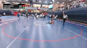 120 lbs Cons. Round 2 - Noah Andrade, Conroe Oak Ridge vs Dash Llana, Dallas Jesuit College Prep School