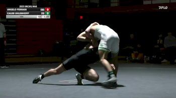 184 lbs Finals (2 Team) - Angelo Ferrari, Iowa vs Caleb Uhlenhopp, Utah Valley