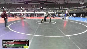 Rookie K-2 56 Quarterfinal - Renly Prather, Poquoson Athletic Association vs Noah Karcher, Bull Island Grappling