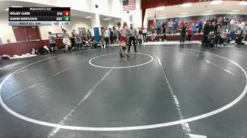 144 lbs Champ. Round 2 - Kolby Lund, Star Valley vs Gavin Whitlock, Cody