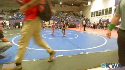61 lbs Final - Elijah Kroll, Raw Wrestling Club vs Legend Bigheart, Sperry Wrestling Club