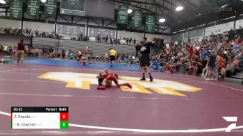 59-62 lbs Cons. Round 2 - Byron Cowman, Olney Cubs WC vs Zach Caputo, NWo Wrestling Club