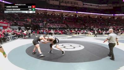215 lbs Cons. Sub-semis - James Moore, Normandy vs Logan Krooner, Hil. Darby