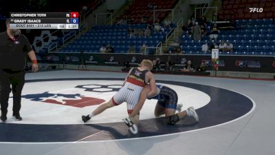 215 lbs Champ. Rd Of 64 - Christopher Toth, PA vs Grady Isaacs, FL