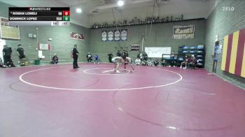 138 lbs Cons. Round 4 - Roman Lomeli, Rancho Mirage vs Dominick Lopez, Beaumont
