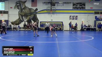 JV-5 lbs Round 1 - Ryan Shipley, Vinton-Shellsburg vs Wyatt Hoy, Union, LaPorte City