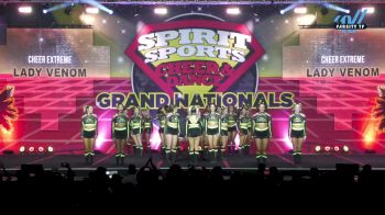 Cheer Extreme - Raleigh - Lady Venom [2025 L4.2 Senior - Medium Day 2] 2025 Spirit Sports Grand Nationals