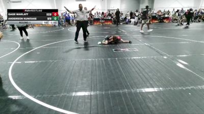 61 lbs Round 1 - Gage Marlatt, Bay County Elite Wrestling vs Anderson Kunitake, Morris Fitness Wrestling