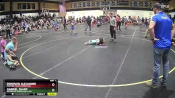 38 lbs Semifinal - Gabriel Sharp, Reverence Wrestling Club vs Donovan Alejandre, Eastside Youth Wrestling