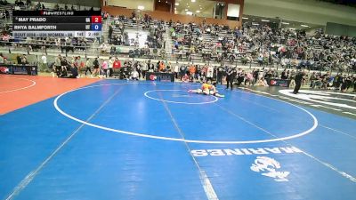 U20 Women - 68 lbs Champ. Round 2 - May Prado, GA vs Rhya Balmforth, UT
