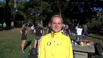 Megan Patrignelli leads Oregon to 2nd place at BC XC Invite 2013