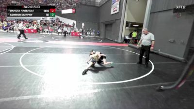 72 lbs Champ. Round 1 - Connor Murphy, Freedom vs Dakota Habersat, Kettle Moraine Wrestling Club
