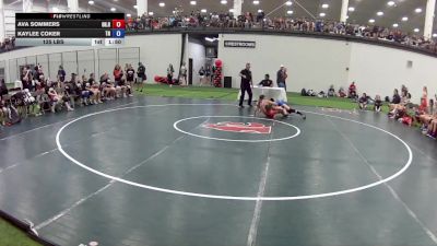 125 lbs Kaylee Coker, Tennessee vs Ava Sommers, Ohio Red