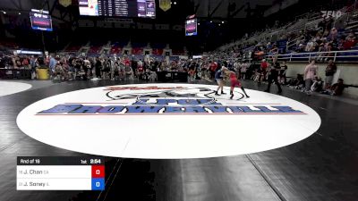 106 lbs Rnd Of 16 - Jayren Chan, CA vs Jackson Soney, IL