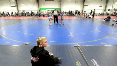 55 lbs Rr Rnd 3 - Raleigh Joye, Cambridge Bears Youth Wrestling ES Growl vs Clayton Covelo, South Forsyth War Wrestling