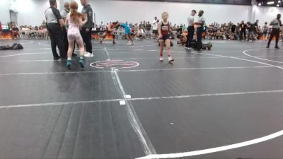 70/77 Round 2 - Charlotte Robbins, Bison Takedown Club vs Aubrey Martin, Sly Fox Wrestling Club