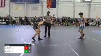 120 lbs Quarterfinal - Joseph Smith, Alaska Avalance Gold vs Sam Arei, Techs In The City
