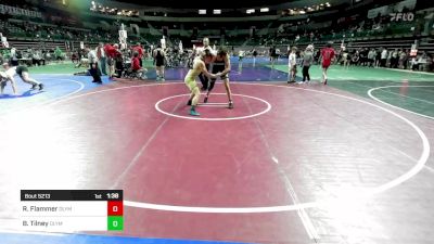 160 lbs Semifinal - Ryan Flammer, Olympic vs Bryan Tilney, Olympic