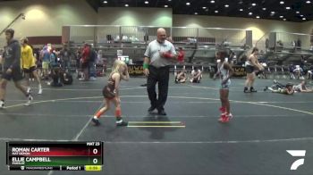 50 lbs Round 3 - Roman Carter, Mat Demon vs Ellie Campbell, Pursuit