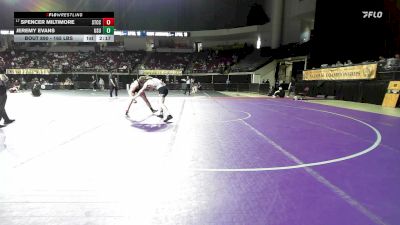 165 lbs Consi Of 8 #1 - Spencer Miltimore, Springfield Technical CC vs Jeremy Evans, Utah State