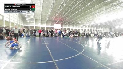 74 lbs Champ. Round 1 - Brody Jensen, Gunnison Valley vs Gideon Andersen, Team Prestige Wrestling