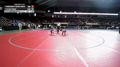 117 lbs Round Of 32 - Dominique Tsosie-Smith, Arizona vs Kylee Price, Clemson