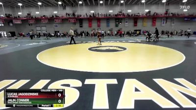 149 lbs Quarterfinal - Lucas Jagodzinske, Augsburg vs Jalin Conner, Wisconsin-Whitewater