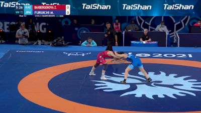 72 kg Final 1-2 - Zhamila Bakbergenova, Kazakhstan vs Masako Furuichi, Japan