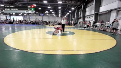 85 lbs Rr Rnd 1 - Jayce Frisk, TDWC Maniacs Grey - MS vs Bryan Stancill, 4M Power - MS