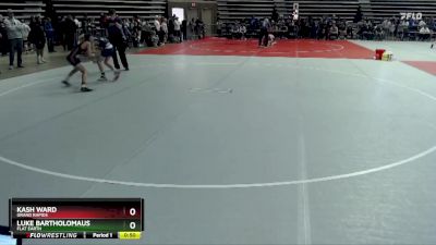 97 lbs Champ. Round 1 - Luke Bartholomaus, Flat Earth vs Kash Ward, Grand Rapids