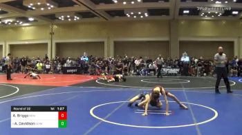 Match - Aiden Briggs, Menifee Wrestling Club vs Alexander Davidson, Olympus Wrestling Club