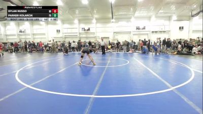 S-102 lbs Round Of 16 - Dylan Russo, MI vs Parker Kolarcik, PA