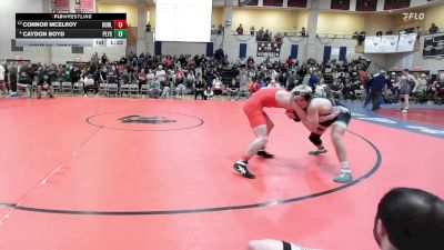 150 lbs Round Of 16 - Connor McElroy, Burlington vs Caydon Boyd, Plymouth South