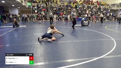 107 lbs Consy 5 - Beau Fennick, Franklin Regional vs Braiden Lotier, Bishop McDevitt