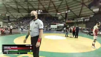 4A 132 lbs Cons. Semi - Owen Pritchard, Skyview vs Vincent Nabors, South Kitsap