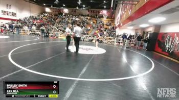 115 lbs Semifinal - Lily Hill, Wind River vs Paisley Smith, Star Valley