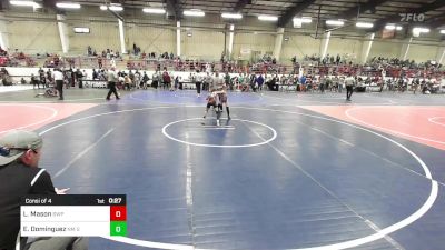 62 lbs Consi Of 4 - Lane Mason, Swp vs Eloy Dominguez, Nm Gold