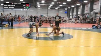 120 lbs Round 3 (12:30pm Saturday) - Amari Jenkins, PA Gold vs Tallon Weaver, Michigan S.W.A.T.