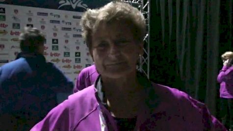 Martha Karolyi Before the Start of the World Championships