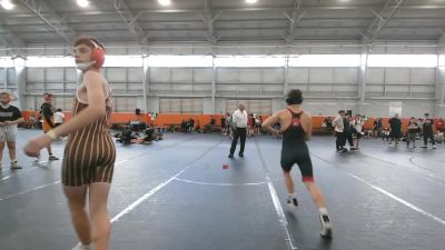 120 lbs Round 5 (6 Team) - Caden Riley, Dayton Bandits vs Logan Patterson, Warner Elite
