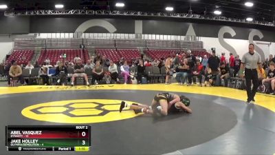 95 lbs Round 1 (8 Team) - Abel Vasquez, Dynasty vs Jake Holley, Olympia/Demolition