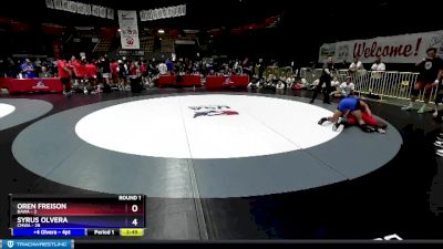 170 lbs Placement Matches (16 Team) - Oren Freison, BAWA vs Syrus Olvera, CMWA