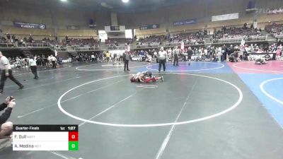 102 lbs Quarterfinal - Forest Dull, Mattime vs Andrew Medina, No Team