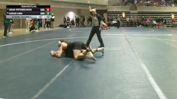 160 Championship Bracket Champ. Round 2 - Sean Peterschick, Bismarck Legacy vs Lukas Lind, Brainerd