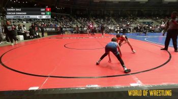 64 lbs Consi Of 8 #2 - Darek Diaz, Cory Clark Wrestling vs Oscar Ormond, Pinning Pythons