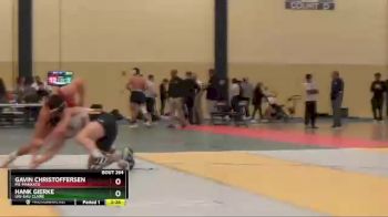 184 lbs Semifinal - Hank Gierke, UW-Eau Claire vs Gavin Christoffersen, MS-Mankato