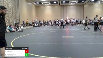 88 lbs Consi Of 8 #2 - Zaiden Hill, Nevada Elite WC vs Gabriel Martinez, Vacaville HS